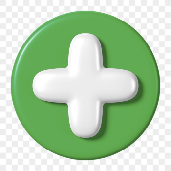 Green plus sign png 3D | Free PNG - rawpixel