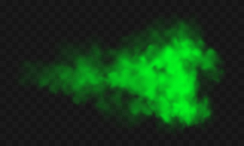Green smoke, unpleasant bad smell, toxic gas Free Vector Green smoke, unpleasant bad smell, toxic gas Free Vector
