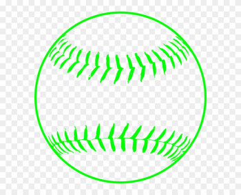 Green Softball Clip Art - Baseball Clipart Green Softball Clip Art - Baseball Clipart