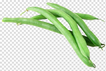 Green string beans, Green bean Vegetable Garlic, Green Beans transparent background PNG clipart