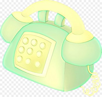 green telephone yellow clip art corded phone