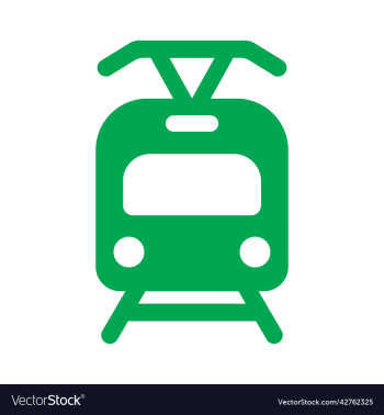 green tram icon green tram icon