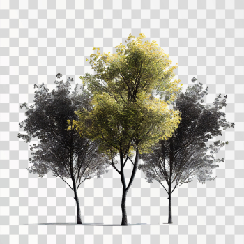 Green Tree PNG transparent background