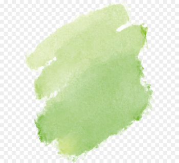 Green Watercolor painting Paintbrush - Green watercolor graffiti 