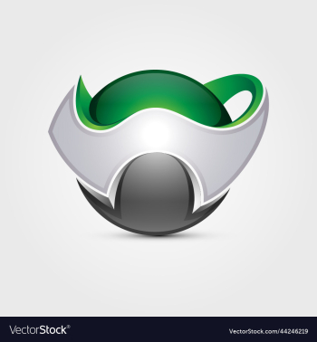 green world abstract logo green world abstract logo