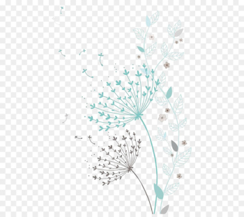 Greeting card Get-well card Drawing Illustration - Cartoon Dandelion 