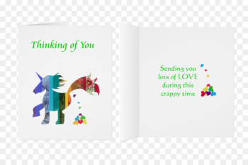 Greeting & Note Cards Paper Unicorn Birthday - Unicorn heart Greeting & Note Cards Paper Unicorn Birthday - Unicorn heart