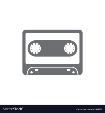 grey cassette solid icon grey cassette solid icon