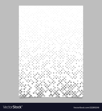Grey circle pattern brochure background vector image Grey circle pattern brochure background vector image