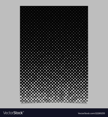 Grey circle pattern brochure background vector image Grey circle pattern brochure background vector image