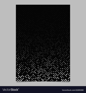 Grey circle pattern brochure background vector image Grey circle pattern brochure background vector image