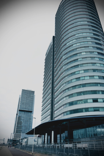 Grey Concrete Building Grey Concrete Building