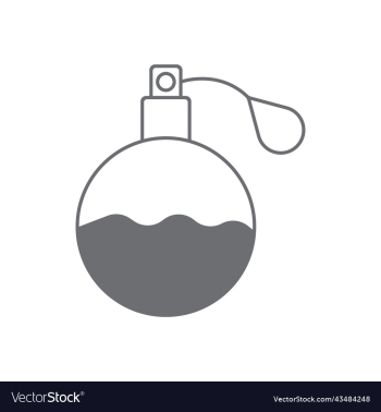 grey perfume bottle icon grey perfume bottle icon