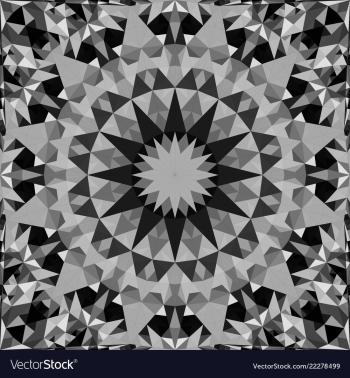 Grey seamless abstract triangle mosaic vector image Grey seamless abstract triangle mosaic vector image