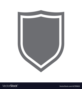 grey shield solid icon grey shield solid icon