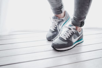 Grey sport shoes Grey sport shoes