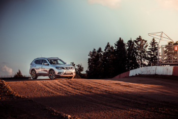 Grey Sport Utility Vehicle
