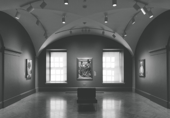 Greyscale Photo Of Gallery Photo Greyscale Photo Of Gallery Photo