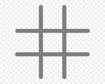 Grid Clipart Blank - Tic Tac Toe Board Clipart