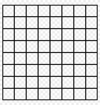 Grid Clipart Empty 100 Square - Transparent 1 Inch Grid Grid Clipart Empty 100 Square - Transparent 1 Inch Grid