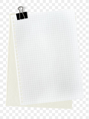 Grid paper png journal sticker, | Free PNG - rawpixel