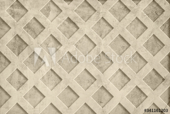 Grid patterned wall Grid patterned wall