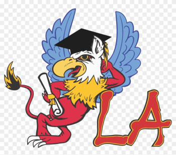 Griffin Graduate Mascot - Los Alamitos Griffin Transparent Griffin Graduate Mascot - Los Alamitos Griffin Transparent