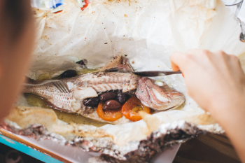 Grilled fresh caught sea fish Grilled fresh caught sea fish
