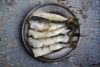 Grilled headless sardines Grilled headless sardines