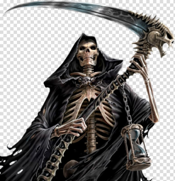 Grim reaper , Death , Halloween Skull Devil transparent background PNG clipart