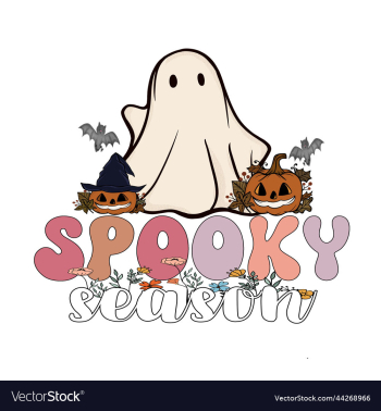 groovy ghost spooky season groovy ghost spooky season