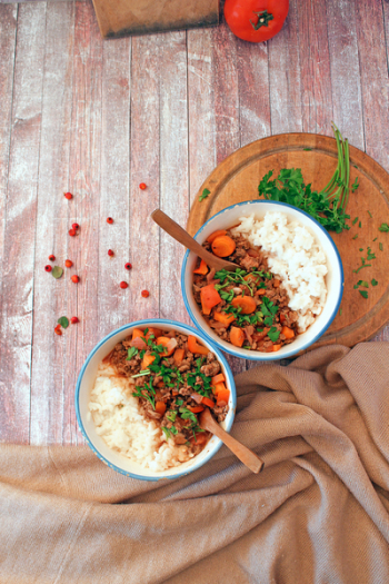 Ground beef rice bowl Ground beef rice bowl