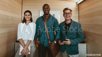 Group of diverse business professionals Group of diverse business professionals
