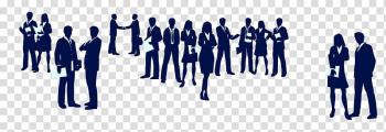 Group of people illustration, Social media marketing Digital marketing Promotion, Business people silhouettes transparent background PNG clipart