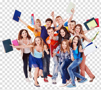 Group of people s, Student group Education University School, Students transparent background PNG clipart