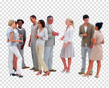 Group of people talking illustration, Conversation Communication Person Socialization Small talk, thinking woman transparent background PNG clipart