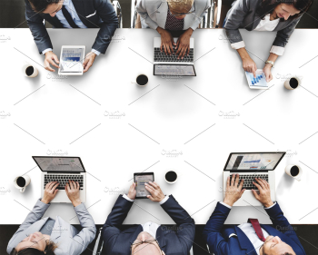 Group people using computer (PNG) ~ People Photos ~ Creative Market