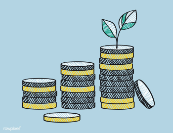 Growth of financial investment concept illust.. | Free stock vector - 472080 Growth of financial investment concept illust.. | Free stock vector - 472080
