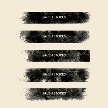 Grunge brush strokes collection Free Vector Grunge brush strokes collection Free Vector