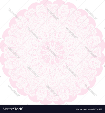 Grunge decorative mandala vector image Grunge decorative mandala vector image
