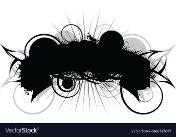 Grunge element vector image Grunge element vector image