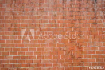 Grungy red brick wall background Grungy red brick wall background