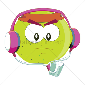 Guava cartoon listening to music Guava cartoon listening to music