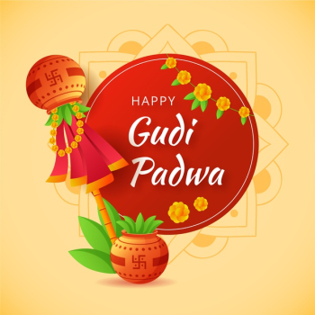 Gudi padwa celebration Free Vector Gudi padwa celebration Free Vector