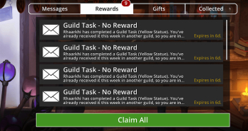 Guild task no reward: explanation please - Support (PC/Mobile ...