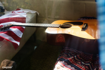 Guitar car music | Free stock photo - 1054
