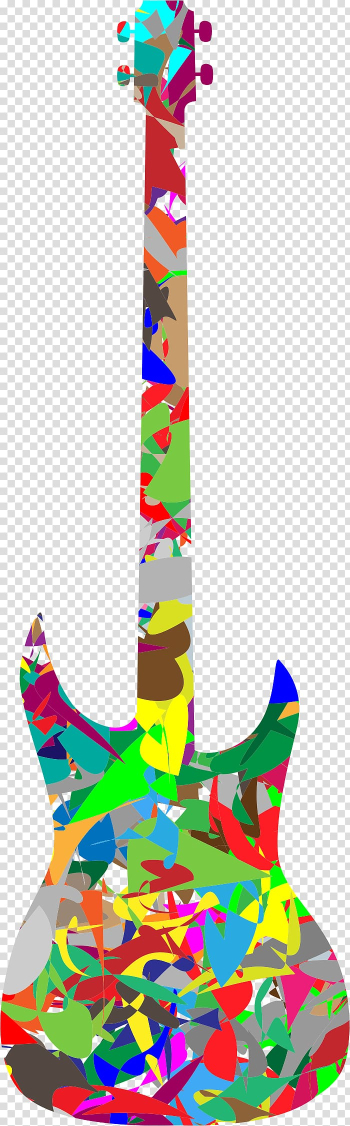 Guitar Modern art Abstract art , modern transparent background PNG clipart