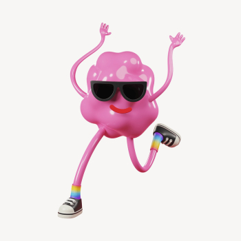 Gum monster dancing, 3D rendering | Free Photo - rawpixel Gum monster dancing, 3D rendering | Free Photo - rawpixel