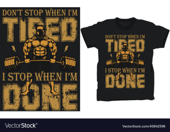 gym t-shirt design template gym t-shirt design template