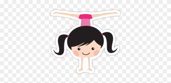 Gymnastics Cartoon - Cartoon Girl Doing Gymnastics Gymnastics Cartoon - Cartoon Girl Doing Gymnastics